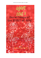 Agape Love and seven lamps of the SPIRIT of God.pdf